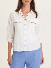 Load image into Gallery viewer, Knapp Button Up - White
