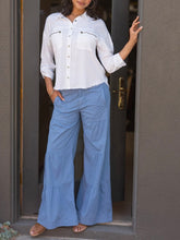 Load image into Gallery viewer, Knapp Button Up - White