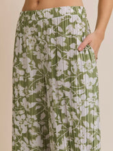 Load image into Gallery viewer, Pleated Palazzo Pant - Sage FINAL SALE