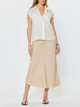 Load image into Gallery viewer, Cap Sleeve Two Piece Blouse - Ivory