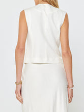 Load image into Gallery viewer, Embroidered Vest with Pockets - Ivory