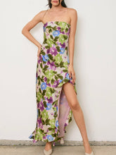 Load image into Gallery viewer, Floral Strapless Maxi Dress - Multi