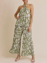 Load image into Gallery viewer, Pleated Palazzo Pant - Sage FINAL SALE