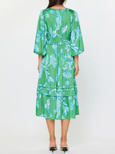 Load image into Gallery viewer, Tiered Print Midi - SGRN FINAL SALE