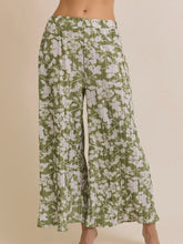 Load image into Gallery viewer, Pleated Palazzo Pant - Sage FINAL SALE