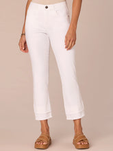 Load image into Gallery viewer, Kick Flare with Double Hem Jean - Optic White