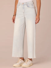 Load image into Gallery viewer, Wide Leg Boyfriend Jean - Bleached Blue
