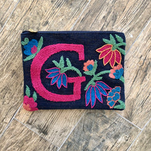 Load image into Gallery viewer, Embroidered Initial Crossbody FINAL SALE