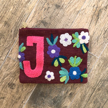 Load image into Gallery viewer, Embroidered Initial Crossbody FINAL SALE