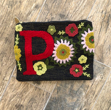 Load image into Gallery viewer, Embroidered Initial Crossbody FINAL SALE