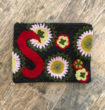 Load image into Gallery viewer, Embroidered Initial Crossbody FINAL SALE