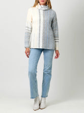 Load image into Gallery viewer, Gradation Cowl Sweater - Blue FINAL SALE