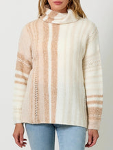 Load image into Gallery viewer, Gradation Cowl Sweater - Toffee FINAL SALE