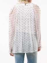 Load image into Gallery viewer, Two Piece Sheer Top with Cami - White FINAL SALE