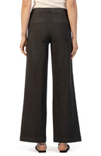 Load image into Gallery viewer, Linen Meg Wide Leg Pant - Charcoal FINAL SALE