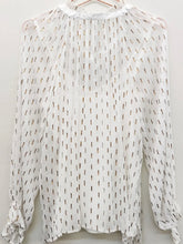 Load image into Gallery viewer, Two Piece Sheer Top with Cami - White FINAL SALE