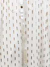 Load image into Gallery viewer, Two Piece Sheer Top with Cami - White FINAL SALE