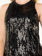Load image into Gallery viewer, Sequin Tank - Black