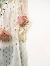 Load image into Gallery viewer, Two Piece Sheer Top with Cami - Cream