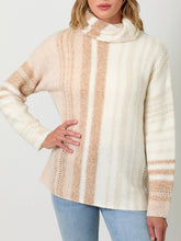 Load image into Gallery viewer, Gradation Cowl Sweater - Toffee FINAL SALE
