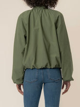 Load image into Gallery viewer, Lainey Bomber Jacket - Cedar Green