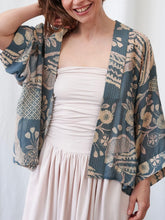 Load image into Gallery viewer, Kimono Jacket - Rosa Blue