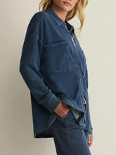 Load image into Gallery viewer, All Day Knit Denim Jacket - Indigo
