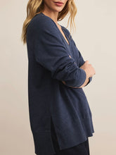 Load image into Gallery viewer, V-Neck Weekender - Blue Sapphire FINAL SALE