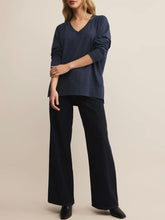 Load image into Gallery viewer, V-Neck Weekender - Blue Sapphire FINAL SALE