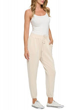 Load image into Gallery viewer, Scuba Joggers - Cream FINAL SALE