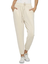 Load image into Gallery viewer, Scuba Joggers - Cream FINAL SALE