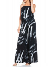 Load image into Gallery viewer, Tube Jumpsuit - Black/White