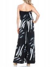 Load image into Gallery viewer, Tube Jumpsuit - Black/White