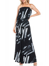 Load image into Gallery viewer, Tube Jumpsuit - Black/White