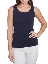 Load image into Gallery viewer, Cotton Tank - Navy
