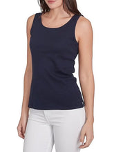 Load image into Gallery viewer, Cotton Tank - Navy
