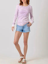 Load image into Gallery viewer, Washed Rib Tee - Lavender
