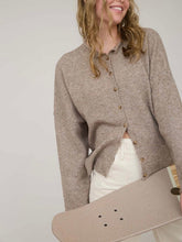 Load image into Gallery viewer, Marled Cardigan - Brown
