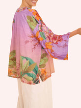 Load image into Gallery viewer, Kimono Jacket - Lavender Botany Bliss
