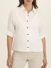 Load image into Gallery viewer, Carrie Button Up - White
