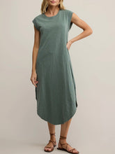Load image into Gallery viewer, Calabasas Midi Dress - Hunter Green
