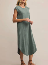 Load image into Gallery viewer, Calabasas Midi Dress - Hunter Green
