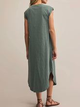 Load image into Gallery viewer, Calabasas Midi Dress - Hunter Green
