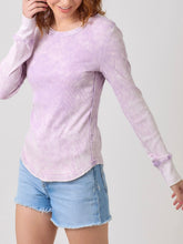 Load image into Gallery viewer, Washed Rib Tee - Lavender
