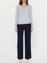 Load image into Gallery viewer, Lace Detail Sweater - Heather Gray
