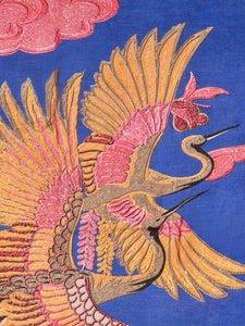 Kimono Jacket - Cobalt Crane