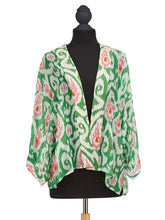 Load image into Gallery viewer, Kimono Jacket - Ikat Green
