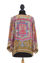 Load image into Gallery viewer, Kimono Jacket - Indian Summer Pink
