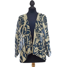 Load image into Gallery viewer, Kimono Jacket - Jaipur Blue
