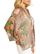 Load image into Gallery viewer, Kimono Jacket - Neon Rose
